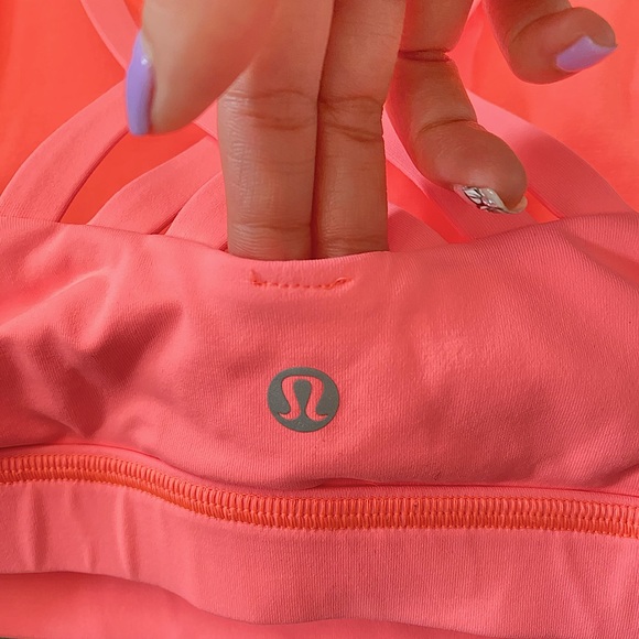 Lululemon Athletic Top attached Sport Bra Size 2 - Picture 4 of 4